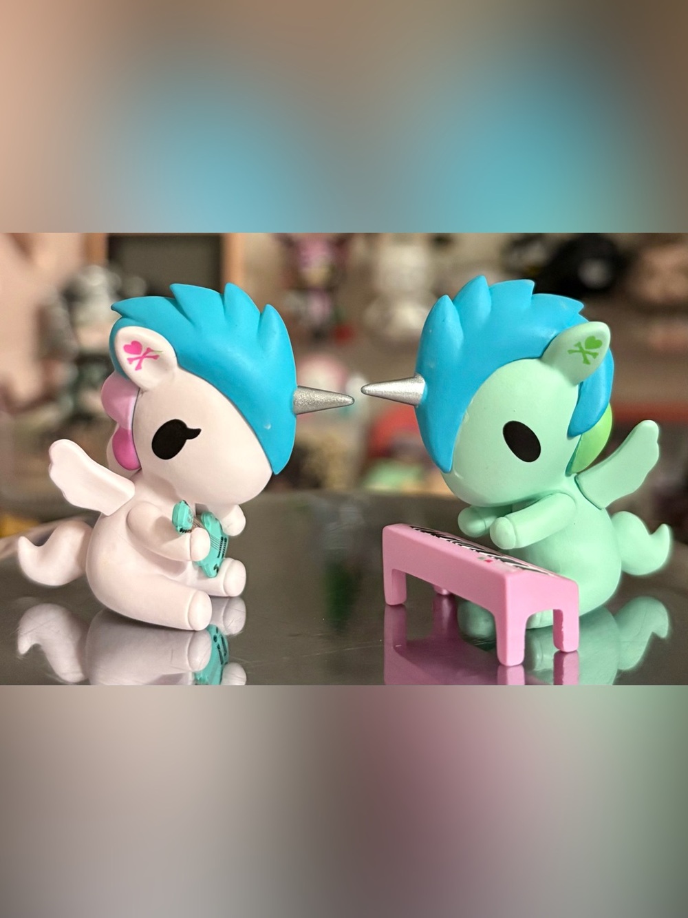 Tokidoki Rock & Roll Unicorno Twinsies Series Collectible Art Figure